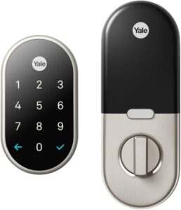 Google Nest Yale Lock - Smart Lock Deadbolt System For Google Home