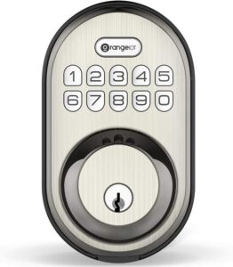  Keyless Entry Deadbolt Lock, Orangeiot Electronic Keypad Door Lock - Deadbolt Door Lock