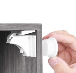 Norjews Child Safety Magnetic Cabinet Locks - No Tools Required