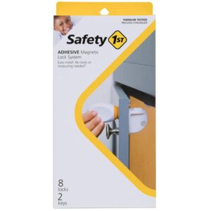 Safety First Adhesive Magnetic Child Safety Lock System