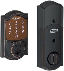 Schlage Sense Smart Deadbolt Lock With Camelot Trim - Works With Apple Homekit