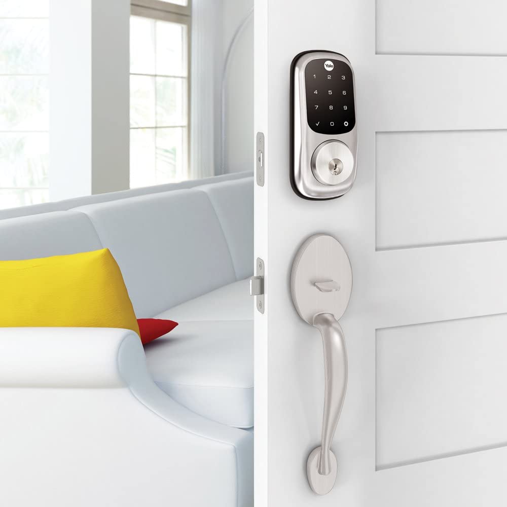 Yale Assure Bluetooth Deadbolt Lock Touchscreen - Works With HomeKit, Amazon Alexa, Google Assistant 