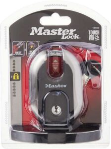 Master Lock 187XD Titanium Series Shrouded Padlock - Best Outdoor Padlock