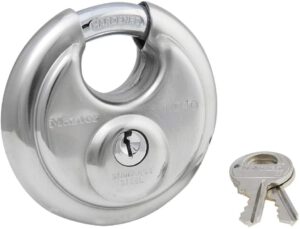 Master Lock 40DPF Stainless Steel Discus Padlock - 1 Pack