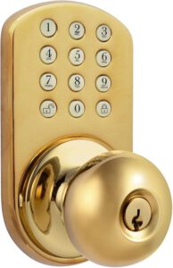 MiLocks TKK-02P Digital Door Knob Lock With Electronic Keypad For Interior Doors
