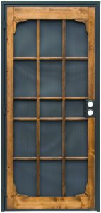 Prime-Line (3809BZ3068-I-WF) Wood Guard Steel Security Door