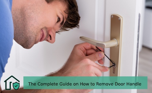 how to remove door handle no screw