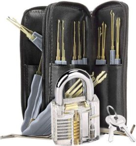 17 Pcs Multitool Set - Stainless Steel Training Kit - Multifunctional Use