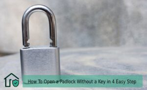 Hoe open je een hangslot zonder sleutel