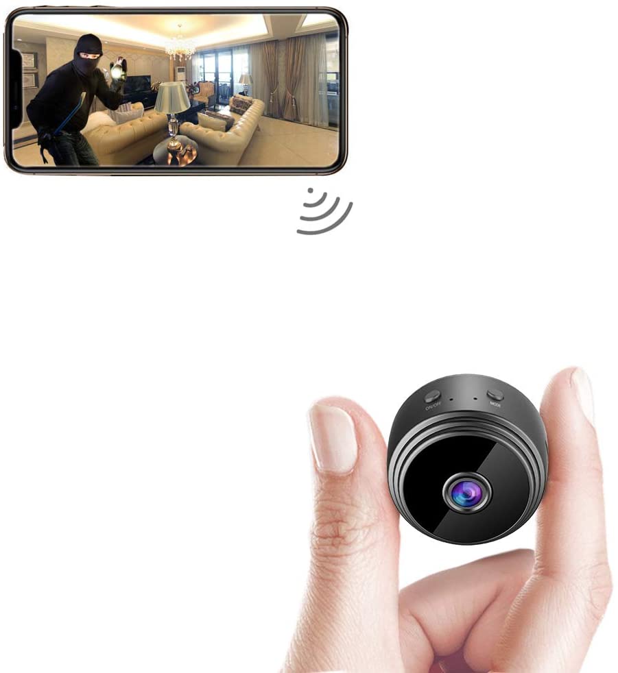 Spy Camera Wireless Hidden WiFi Mini Camera HD 1080P Portable Home Security Cameras