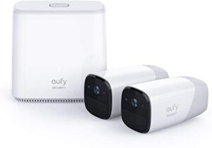 Eufy Security EufyCam Wireless Home Security System - Apple Homekit Compatible - Best Battery Powered Home Security Camera