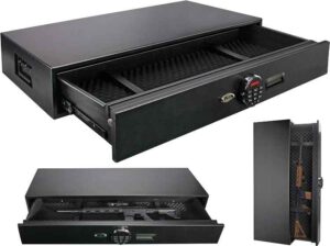 Moutec Rapid Gun Storage Drawer Safe For AR Rifle Ammo Pistol