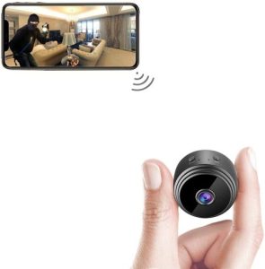 AREBI Portable Spy Camera Wireless Hidden Wi-Fi Mini Camera