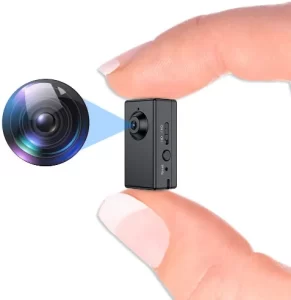 Mini Spy Camera,FUVISION Micro Camera With Motion Detect,1080P Full HD Hidden Camera With 1.5 Hours Battery Life,Hidden Security Camera With Loop Recording Perfect For Home And Office