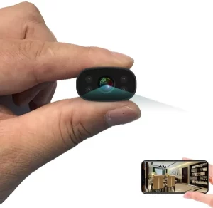 PNZEO W3 Portable Wireless Wi-Fi Remote View Mini Hidden Camera