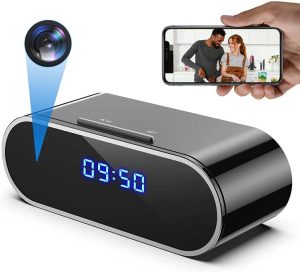 Swayfer Tech Hidden Camera Alarm Clock